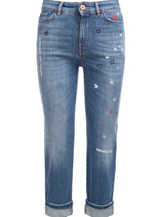 Сині джинси WEEKEND MAX MARA : фото - Invogue